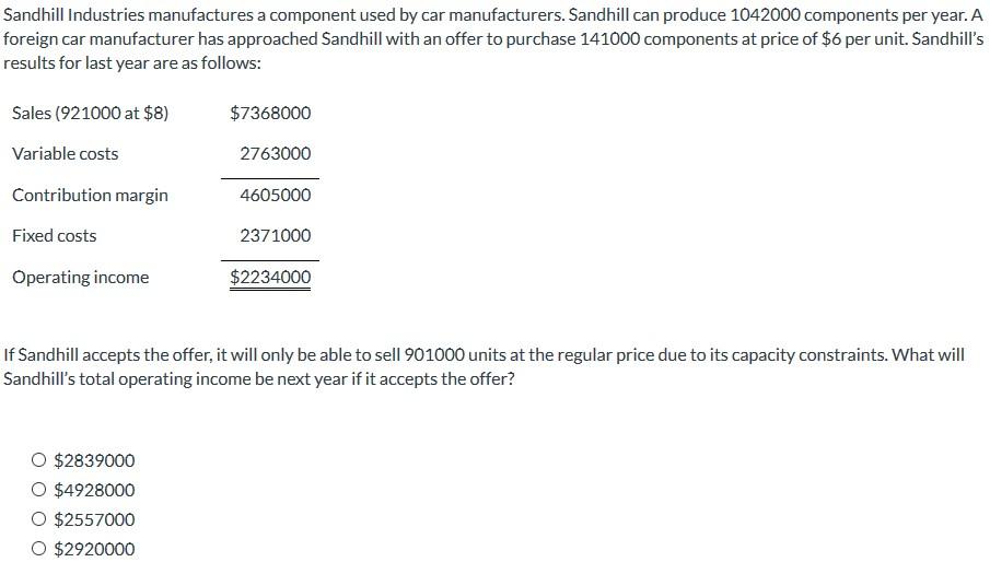 Solved Good managerial accounting information helps O | Chegg.com