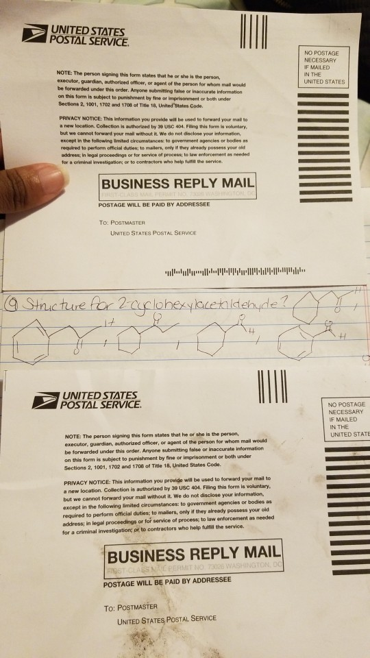 Solved UNITED STATES POSTAL SERVICE NO POSTAGE NECESSARY IF