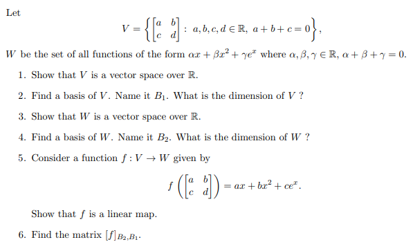 Solved Let V E A B C D Er A B C O 0 W Be The Chegg Com