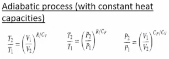 Solved Adiabatic process (with constant heat capacities) | Chegg.com