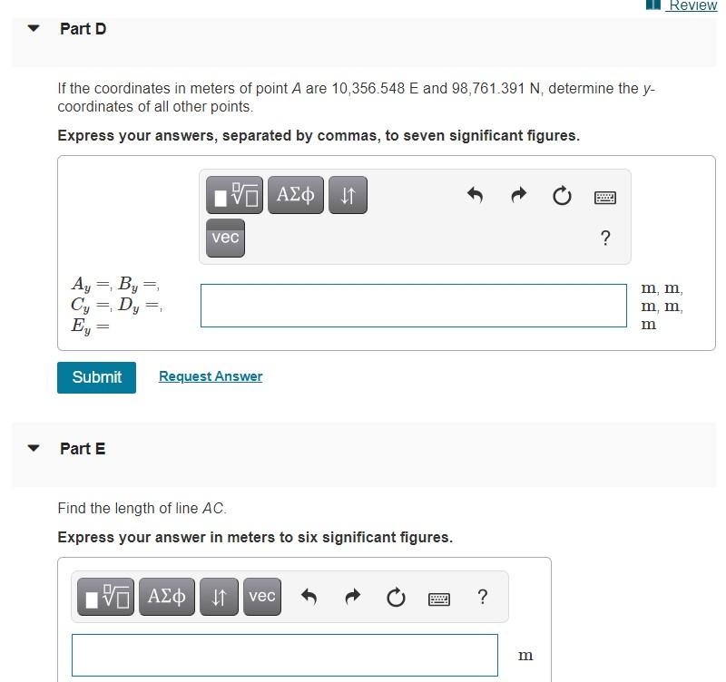Solved Review Part A The data in the table below is for a | Chegg.com