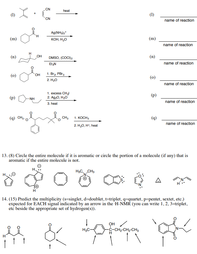 Solved Cn Heat 1 X 1 Cn Name Of Reaction H Ag Nh3 2 K Chegg Com