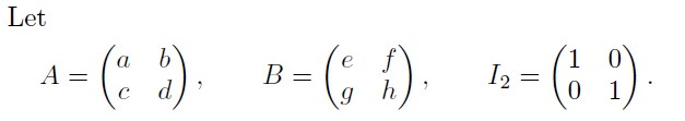 Solved Let 4 0 0 (2) The trace of the matrix A- 1S | Chegg.com