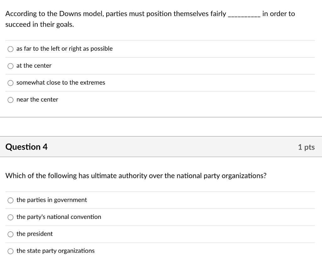 what-is-the-core-function-of-a-political-party-to-chegg