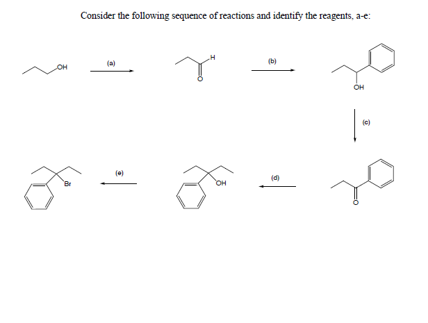 Solved Consider The Following Sequence Of Reactions And I Chegg Com