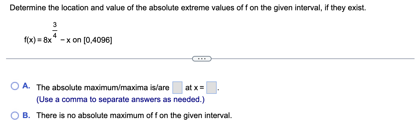 Solved Determine The Location And Value Of The Absolute | Chegg.com