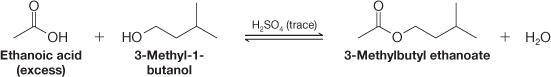 Solved As the chemical equation shows, 3-methyl-1-butanol | Chegg.com