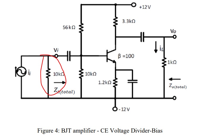 Solved For The CE Voltage Divider-Bias BJT Amplifier Circuit | Chegg.com