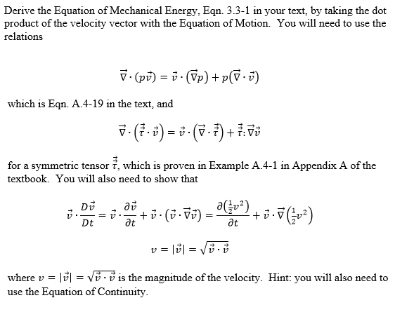 kinetic energy formula derivation
