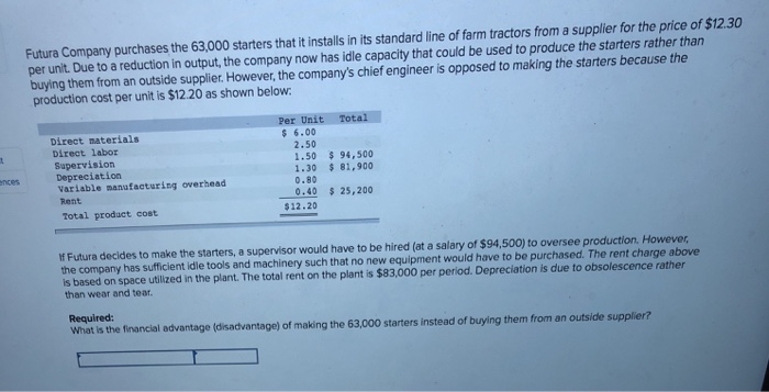 solved-futura-company-purchases-the-63-000-starters-that-it-chegg