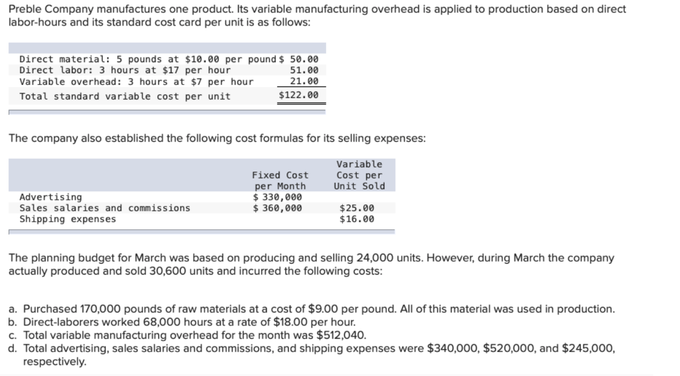 Solved f. What direct labor cost would be included in the | Chegg.com