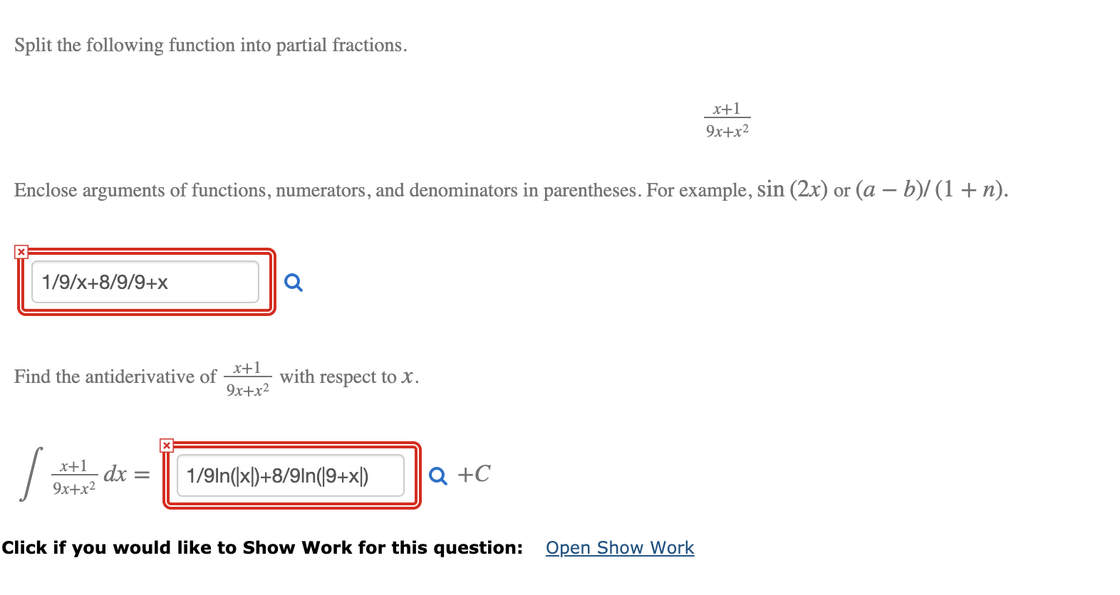 Solved Split The Following Function Into Partial Fractions. | Chegg.com