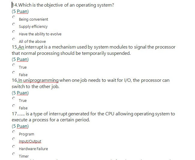 Solved 11.The concept of multiple programs taking turns in | Chegg.com