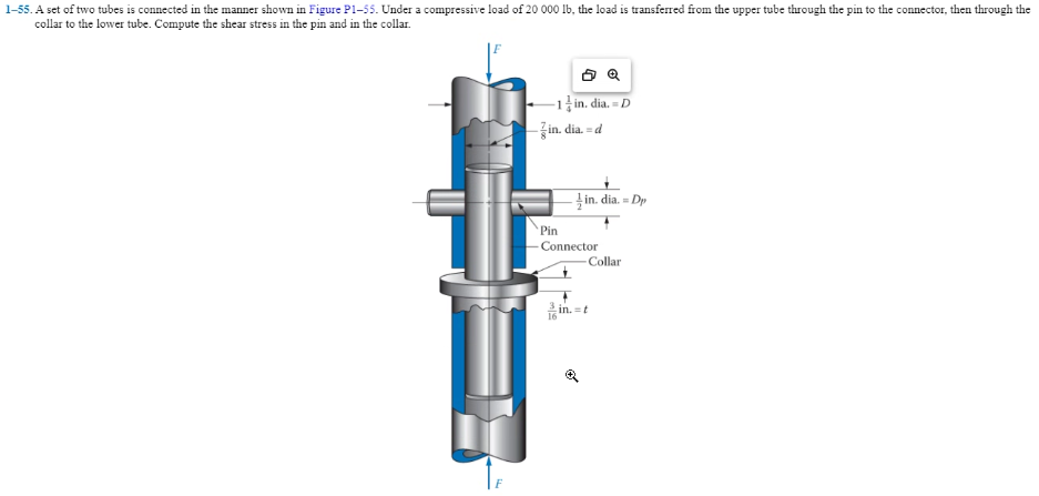 Solved 1-55. A set of two tubes is connected in the manner | Chegg.com