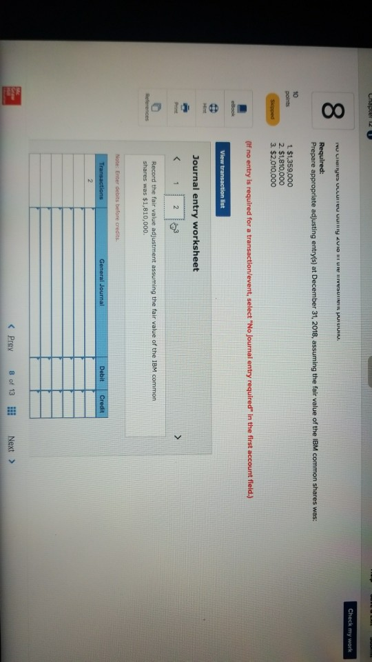 Solved 00 Chapter 12 Saved Help Save & Exit Check m The | Chegg.com