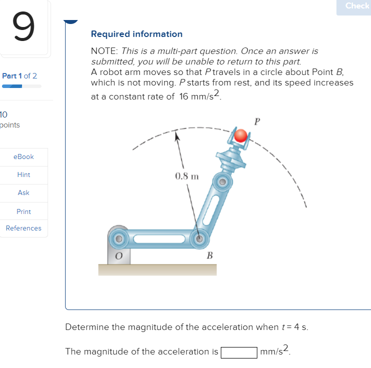 Solved Check 9 Required Information NOTE: This Is A | Chegg.com