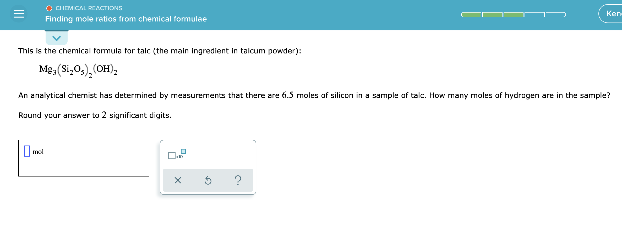 Solved CHEMICAL REACTIONS Finding Mole Ratios From Chegg Com   PhpvS1T7k