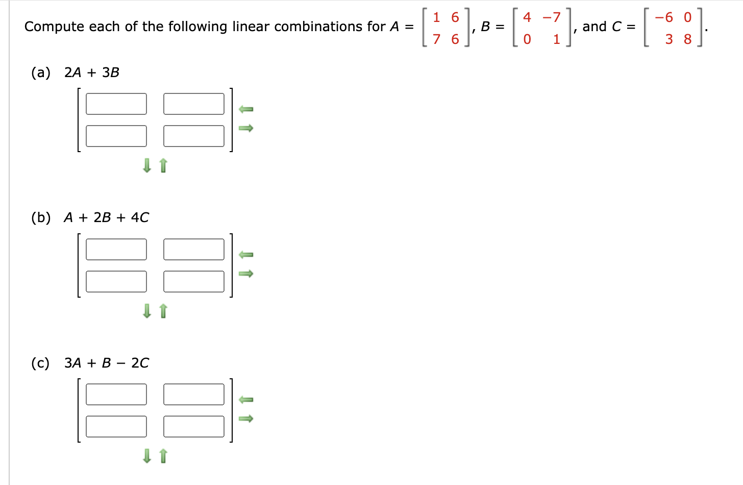 Solved Linear Algebra Please keep in mind that I can extend | Chegg.com