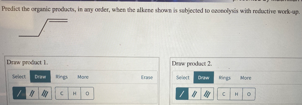 Solved Predict the organic products, in any order, when the | Chegg.com