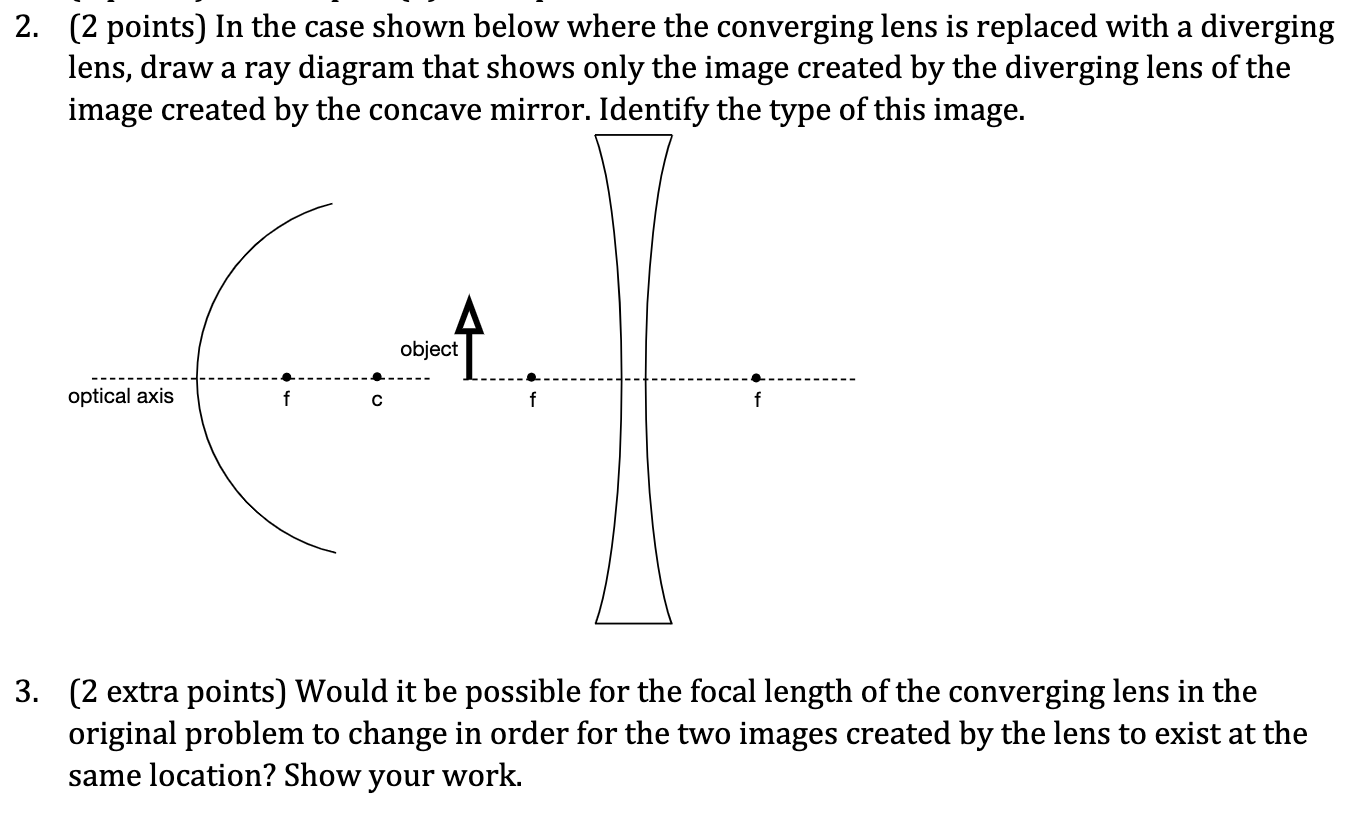 Solved An Object Of Height 5.00 Cm Is Placed 30.0 Cm From