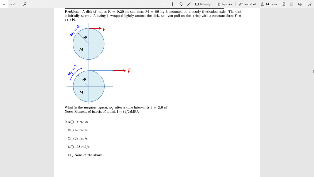 Solved 8 of 25 - + Fit to page Page view A Read aloud Add | Chegg.com