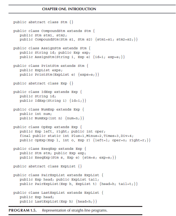 Straight line interpreter: 1. Write a Java function | Chegg.com