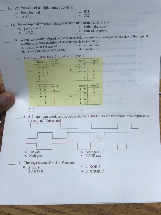 solved-an-example-of-an-alphanumeric-code-is-a-hexadecimal-chegg