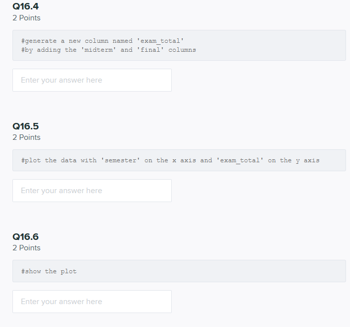 Solved Q16 Fill in The Python Program 10 Points Fill in the | Chegg.com