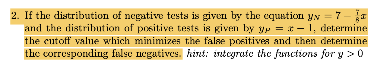 Solved = X – 2. If the distribution of negative tests is | Chegg.com