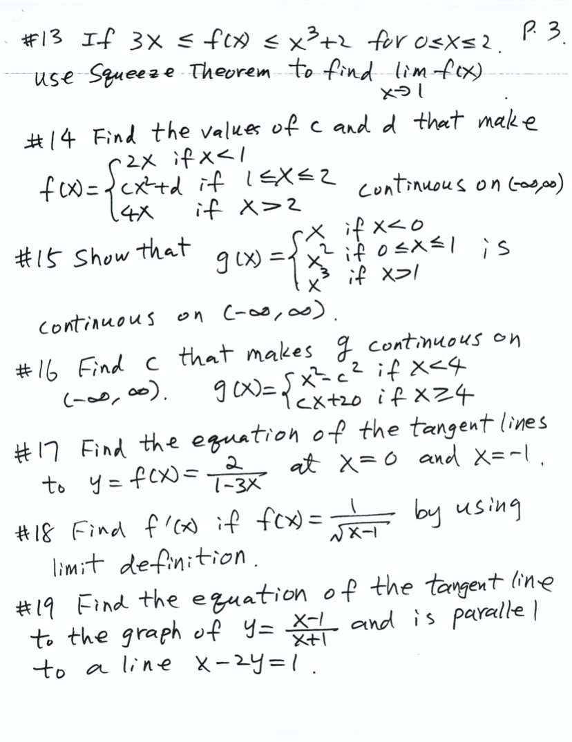 Solved P 3 4x G 13 If 3x F X X3 2 For Osxs2 Us Chegg Com