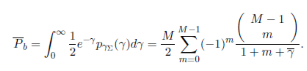 3. Derive the average probability of bit error for | Chegg.com