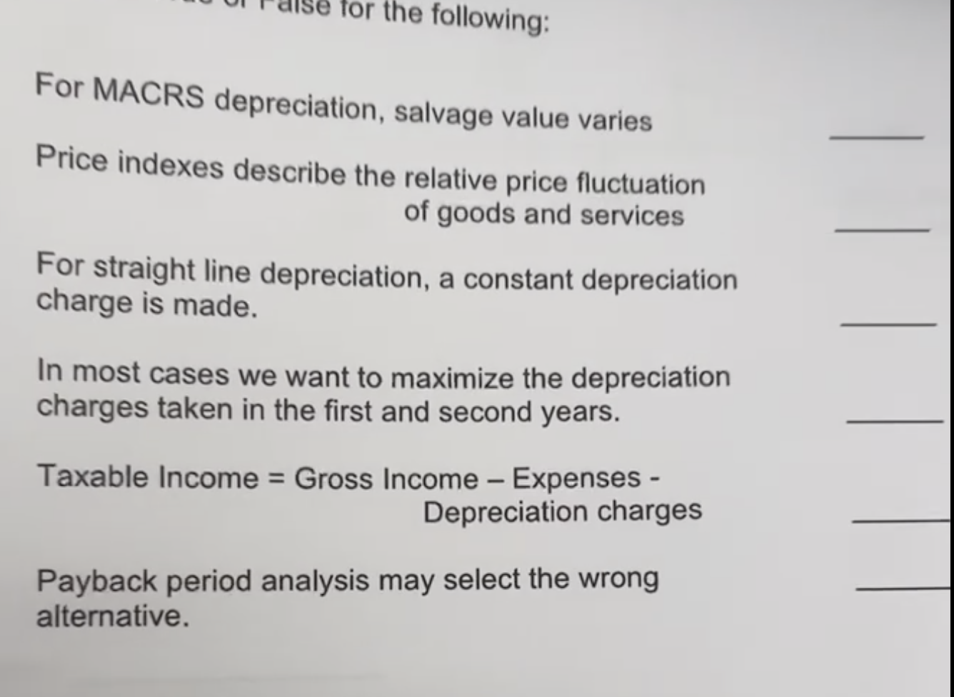 Solved For MACRS depreciation, salvage value varies Price