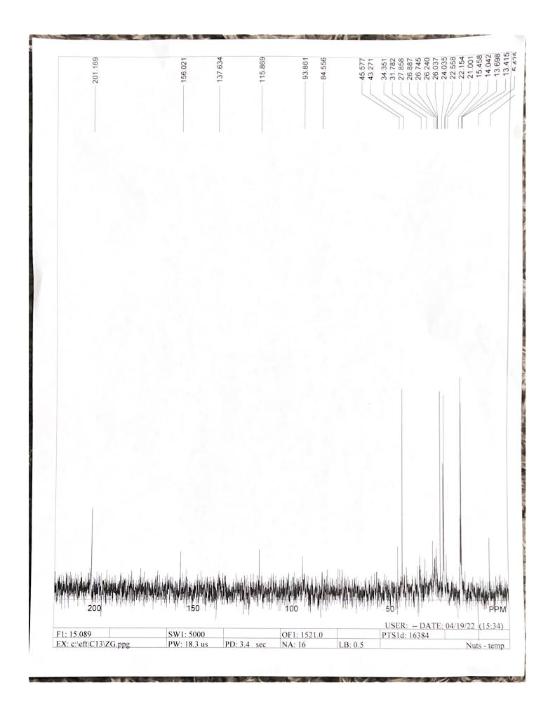 Solved C13 Based on this C13 NMR, what information does