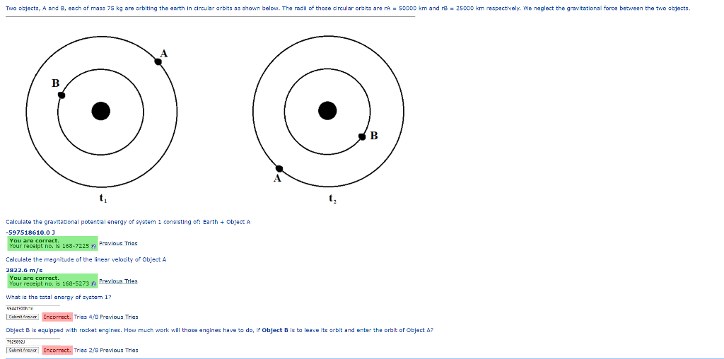 Solved Calculate The Gravitational Potential Energy Of | Chegg.com