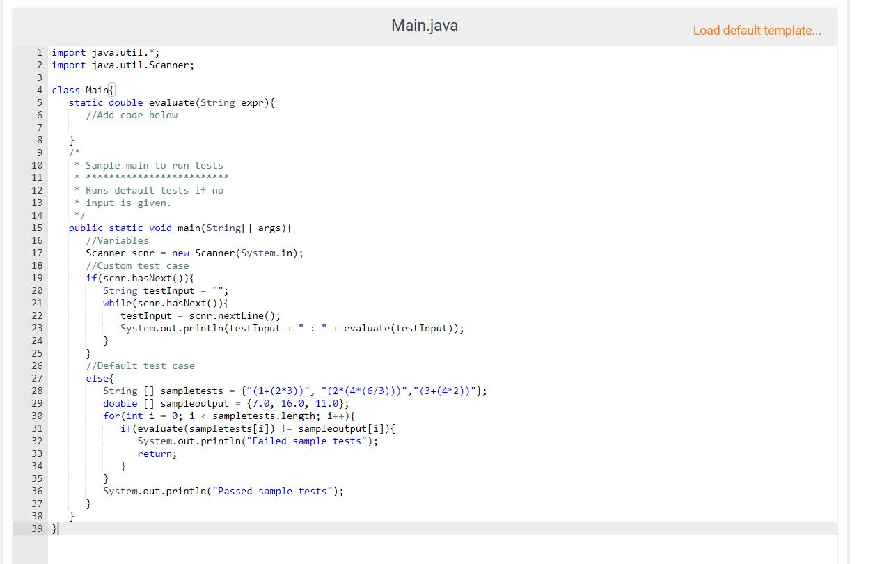 8.9 Expression Evaluation Background A fully | Chegg.com