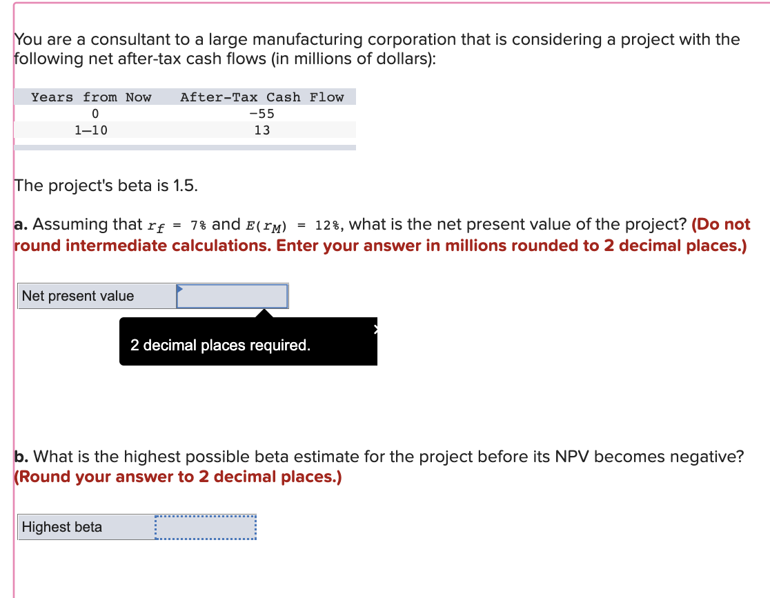 Solved You Are A Consultant To A Large Manufacturing | Chegg.com