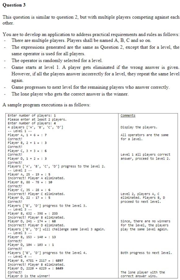 Solved Question 2 Write a program to solve computational | Chegg.com
