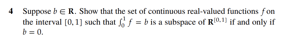 Solved 4 Suppose B∈R. Show That The Set Of Continuous | Chegg.com