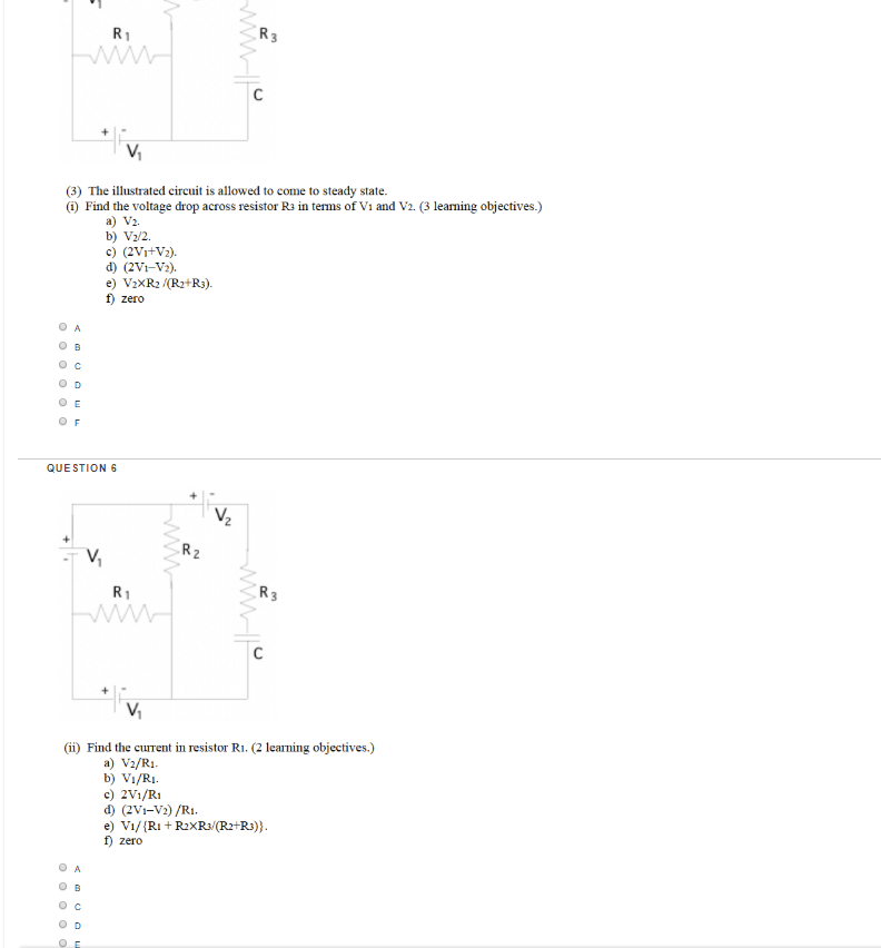 Solved 3 The Illustrated Circuit Is Allowed To Come To Chegg Com