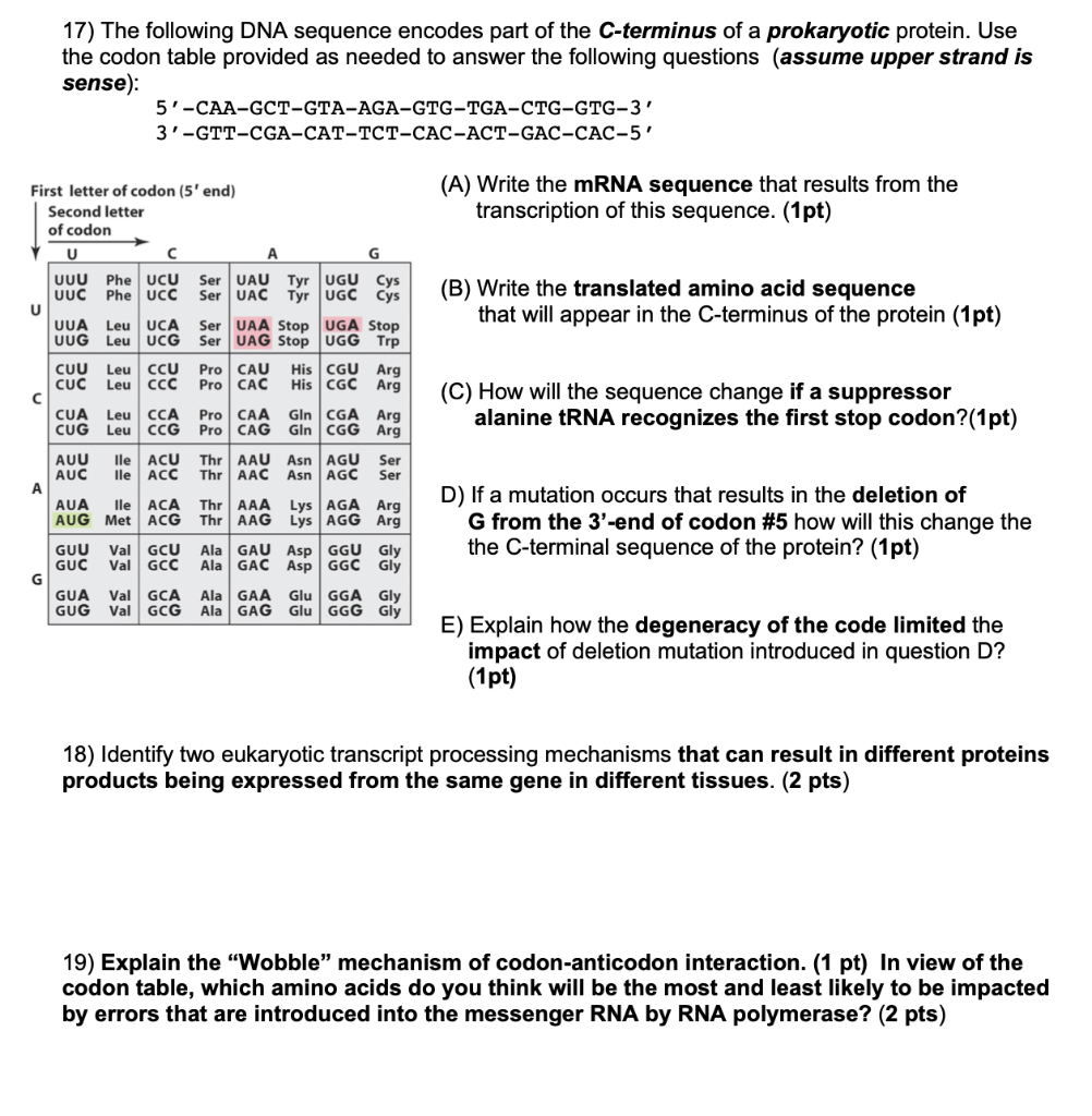 Solved Hi this is a biochemistry problem, please help so I | Chegg.com