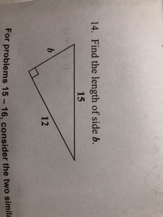 solved-14-find-the-length-of-side-b-15-12-for-problems-15-chegg