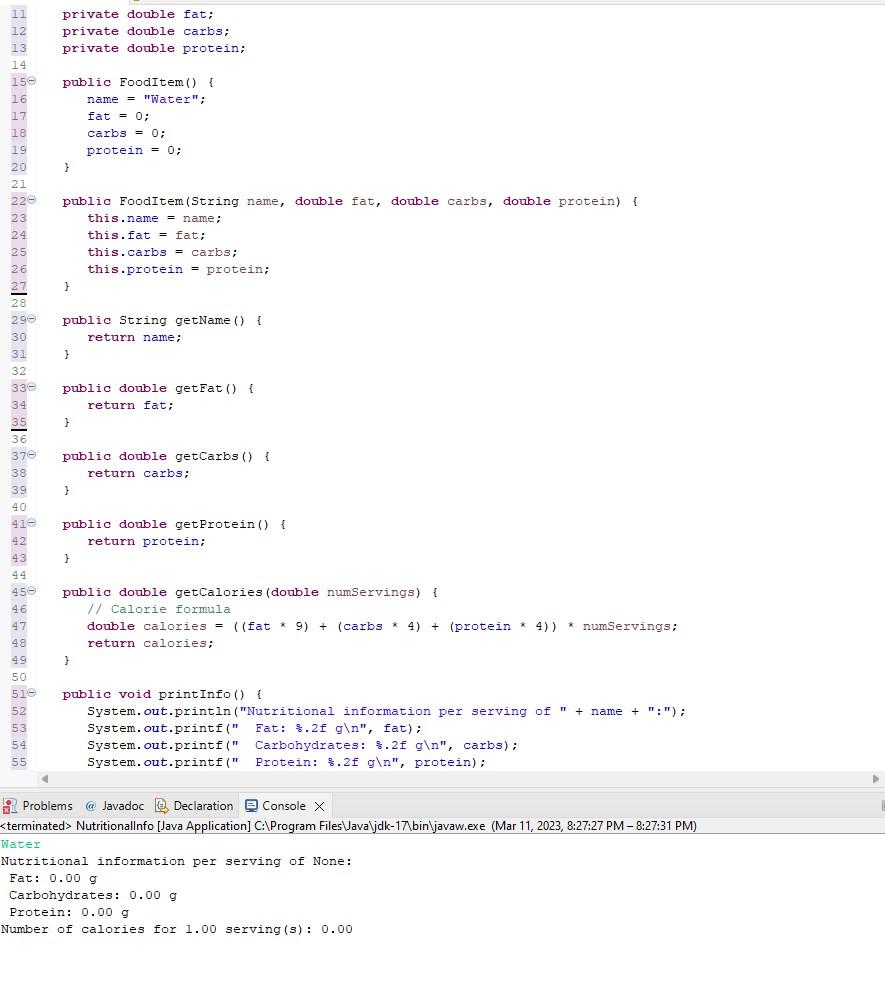 Solved For the following code, I am receiving the output | Chegg.com