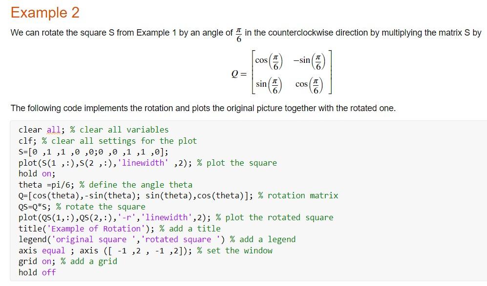 Solved Determine the shearing transformation matrix T that | Chegg.com