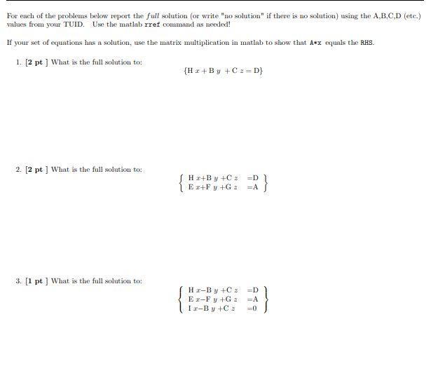 Solved Let A =5, B= 9, C= 5, D=3, E=4, F=3, G=5, H=1, I=9 | Chegg.com