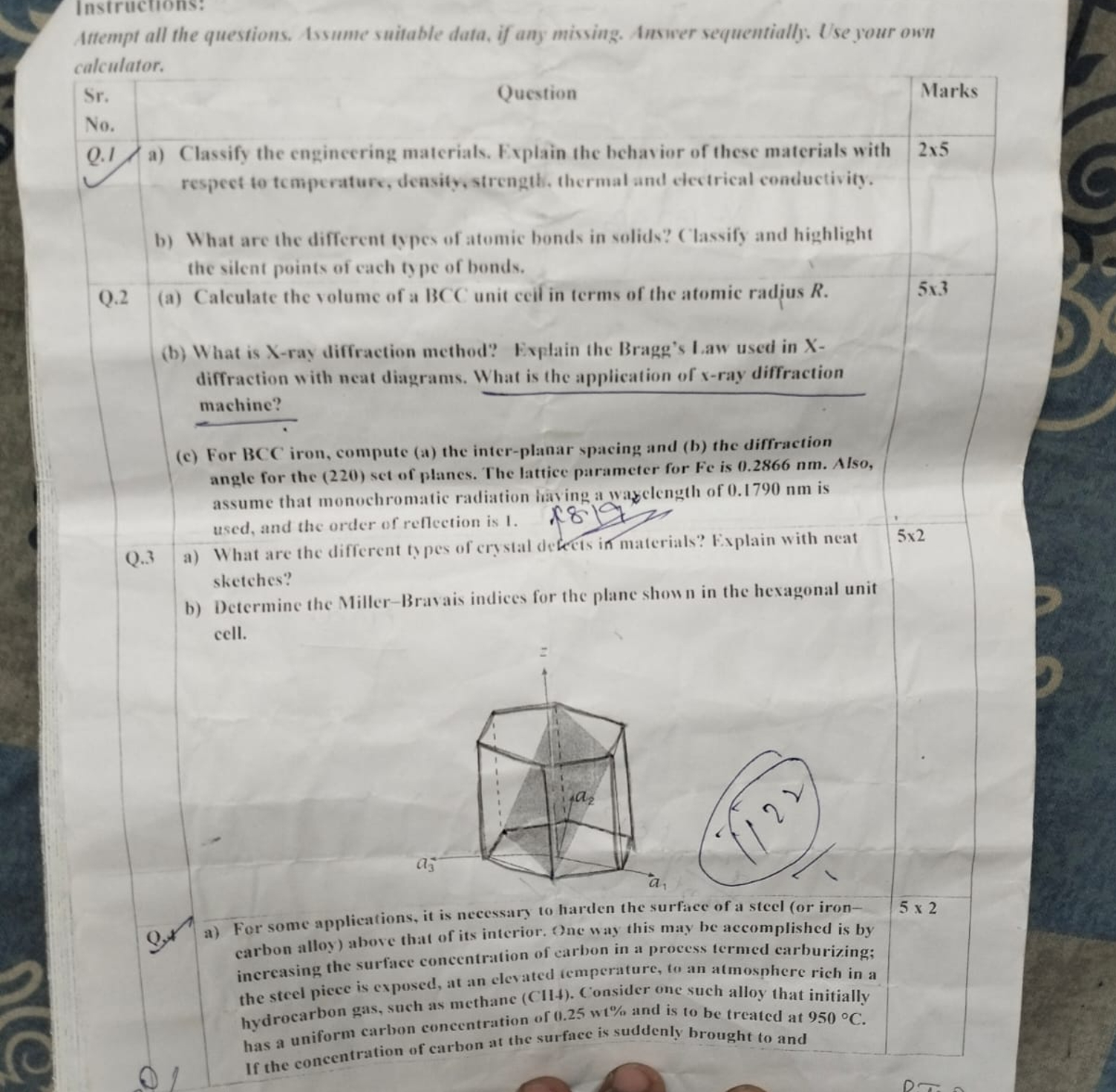 Solved Instructions Attempt All The Questions Issume Chegg