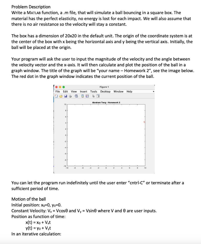 Solved Problem Description Write a MATLAB function, a .m | Chegg.com