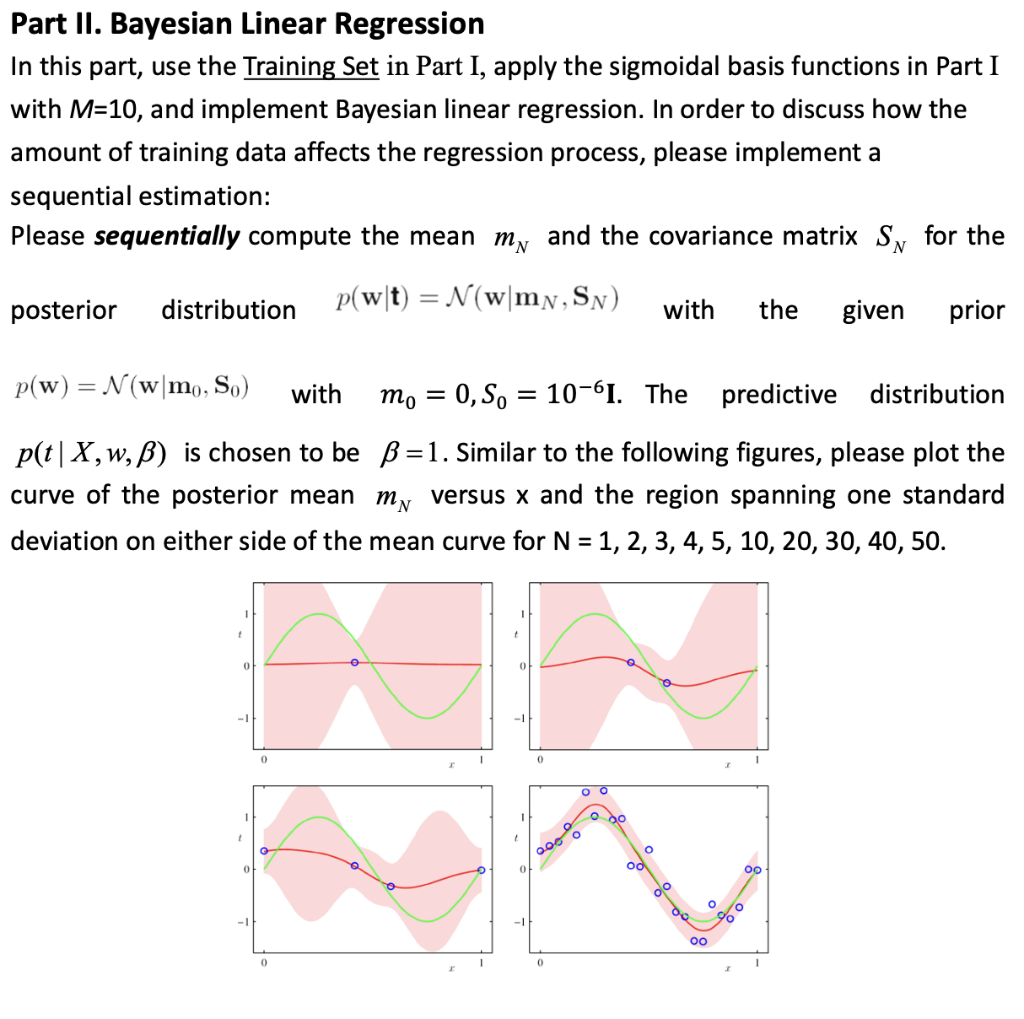 Solved Part I. Linear Regression In this exercise, you will | Chegg.com