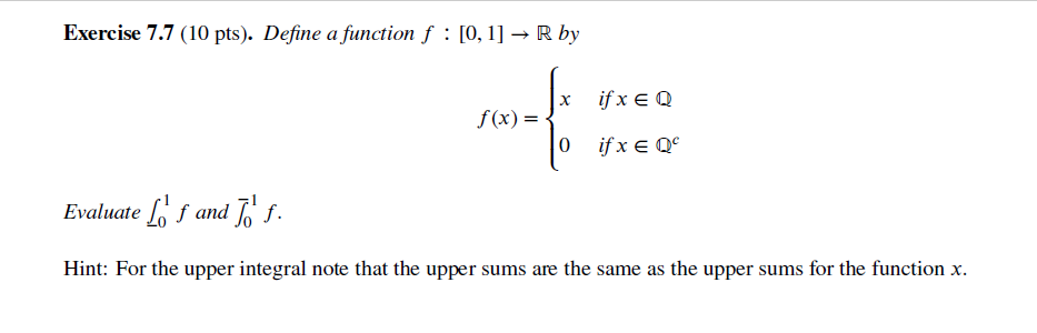 Solved Would you help me with this real analysis | Chegg.com
