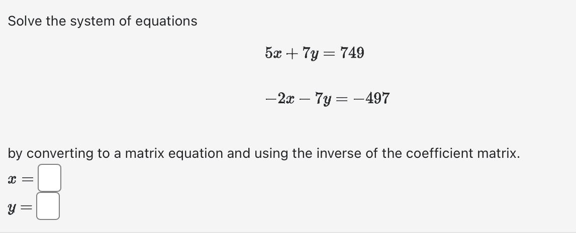 Solved Consider The Following Two Systems. (a) | Chegg.com