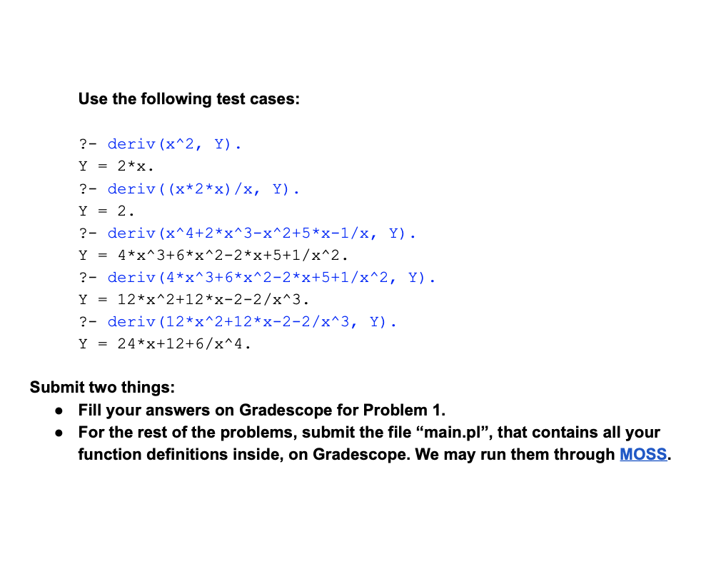 Solved Programming Languages Homework 7 For Problem 1, fill | Chegg.com
